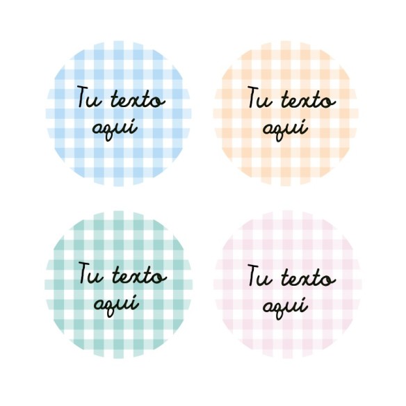 Pegatinas para detalles de boda