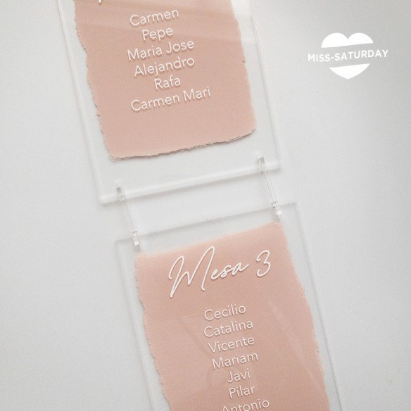 Plan de mesa boda