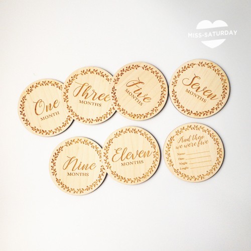 Placas cumplemes - corona - inglés 2