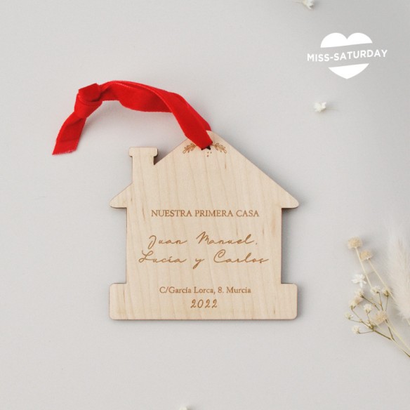 Bola Navidad Primera casa