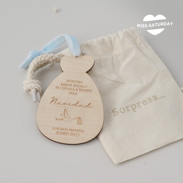 Anuncio nacimiento Navidad