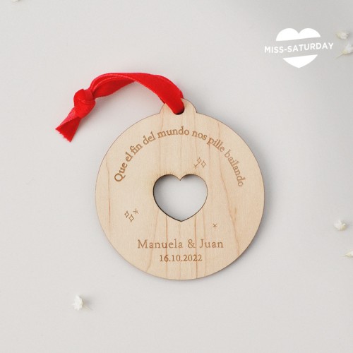 Bola Navidad - Corazón