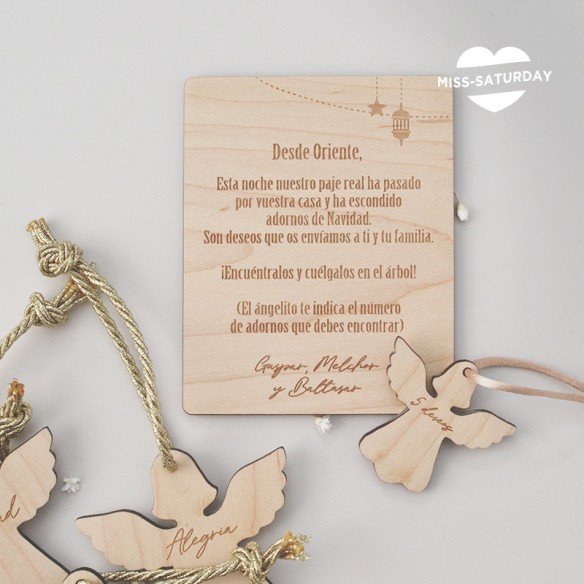 Deseos escondidos - Actividad paje real Reyes Magos