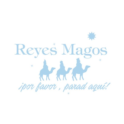Pegatina Reyes Magos - Miss Saturday