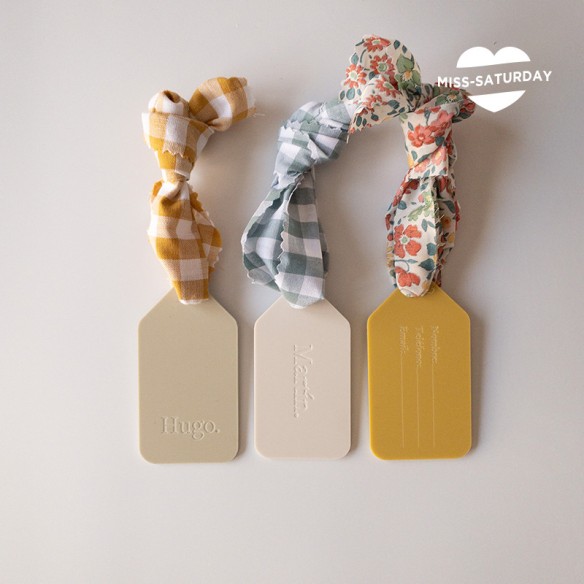 Etiqueta para maleta