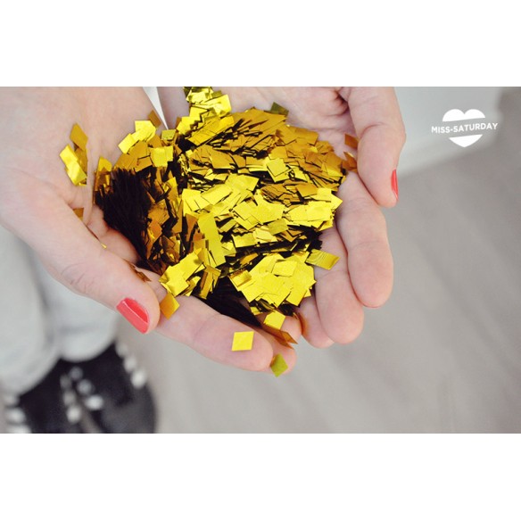 Confeti dorado boda