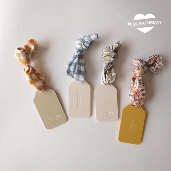 Etiqueta para maleta