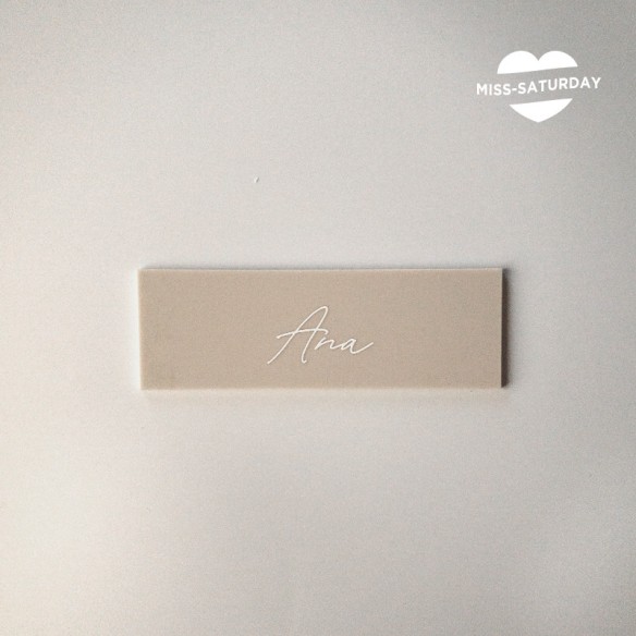 Marcasitios rectángulo Minimal