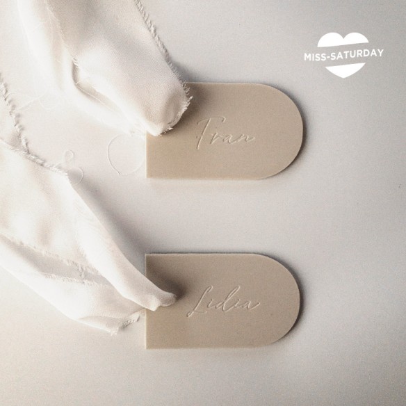 Marcasitio etiqueta maleta Minimal