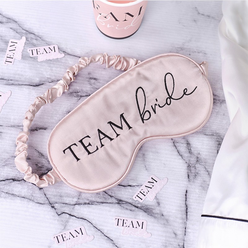 Antifaz rosa Team Bride