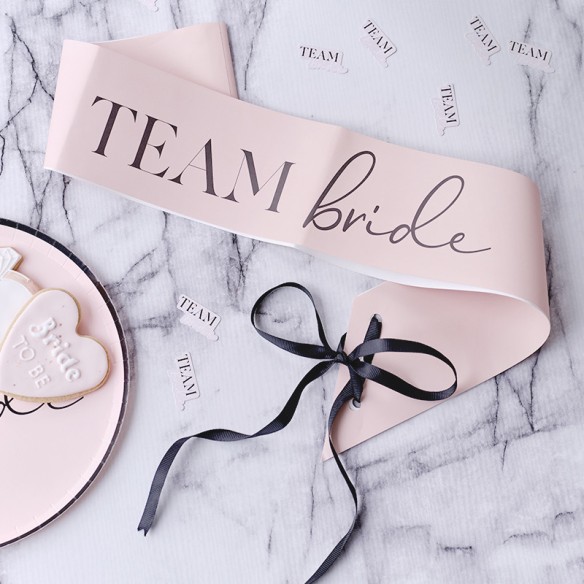Banda Team bride rosa