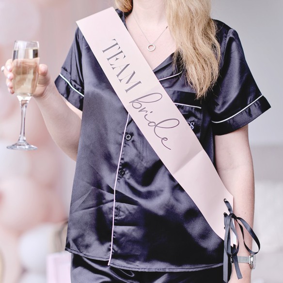 Banda Team bride rosa