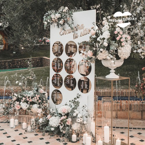 Plan de mesa para boda 2