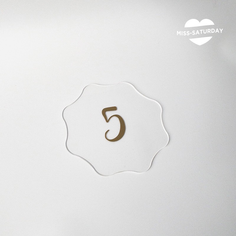 Meseros forma flor Garden