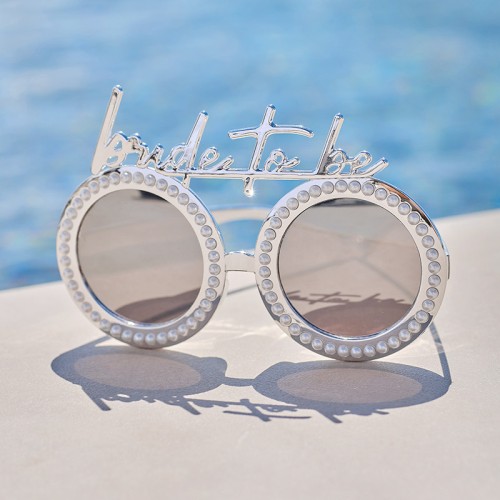 Gafas Bride to be plata 2