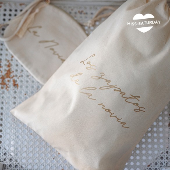 Bolsa Zapatos de Novia Cléo