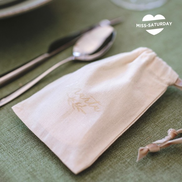 Bolsita tela person. Botanic 10 x 15 cm