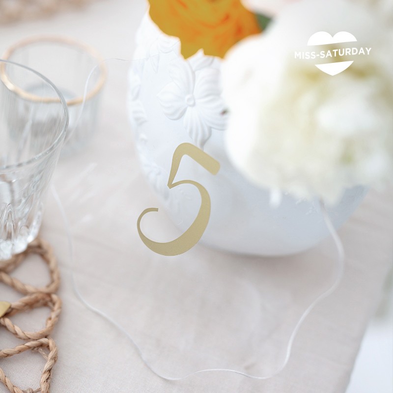 Meseros forma flor Garden