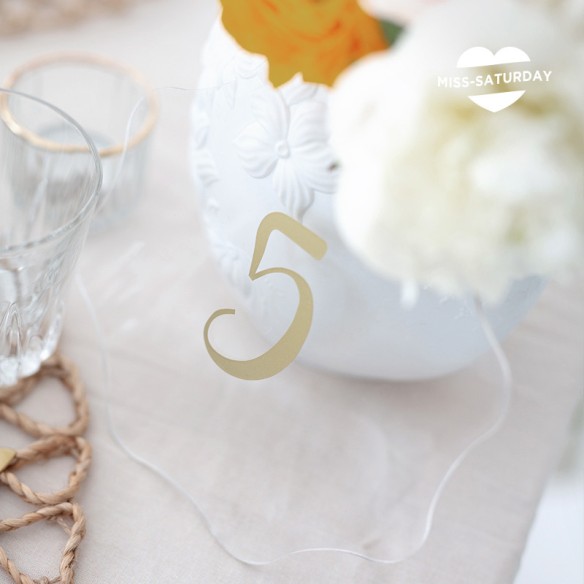 Meseros forma flor Garden