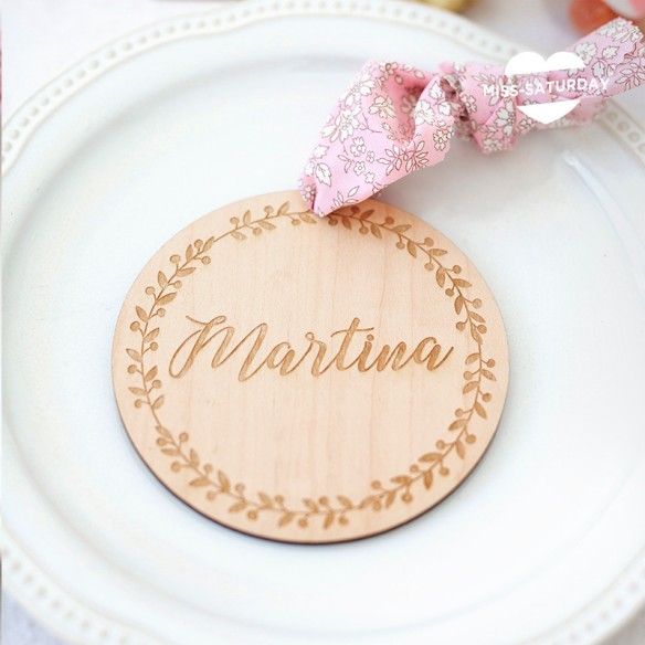 Placa Nombre perso - corona