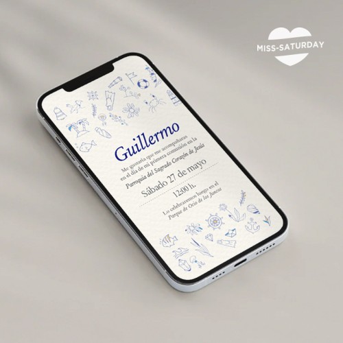 Invitación digital Globo aerostático