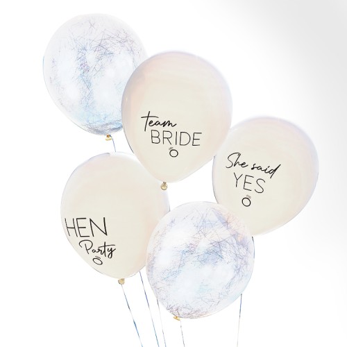 Globos Team Bride Blacky