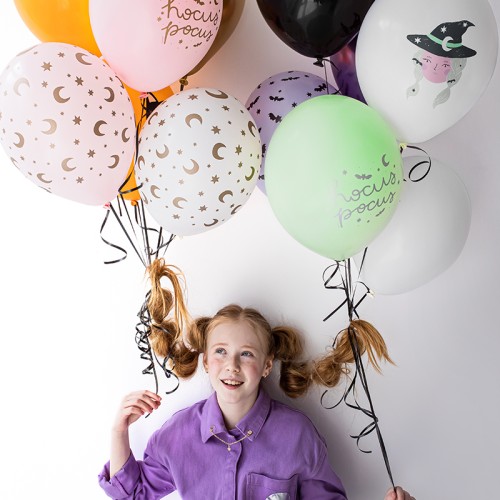 Globos gato Halloween 2