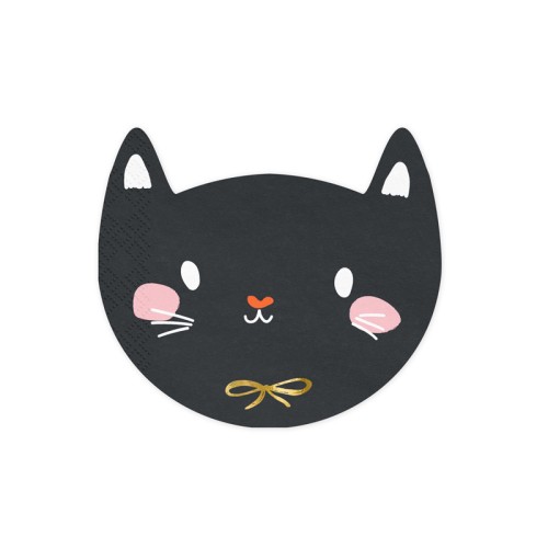 20 Servilletas gato