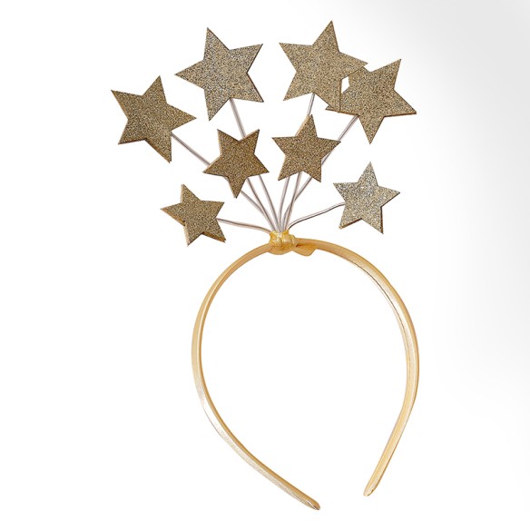 Diadema estrellas de Navidad