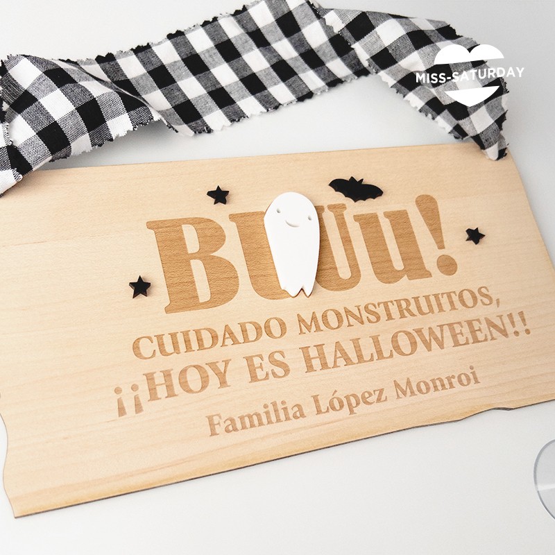 Cartel para la puerta Halloween Cartel para la puerta Halloween