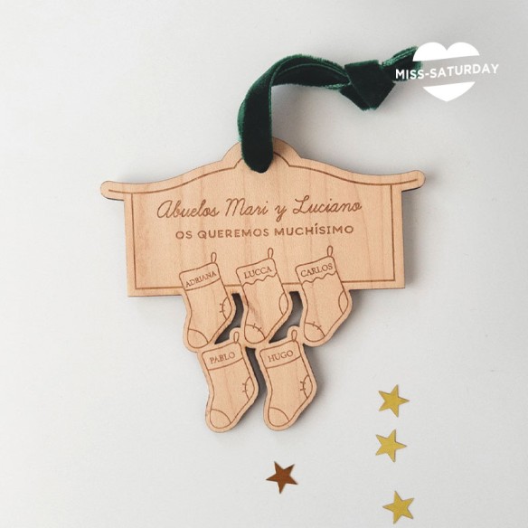 Adorno de Navidad personalizado