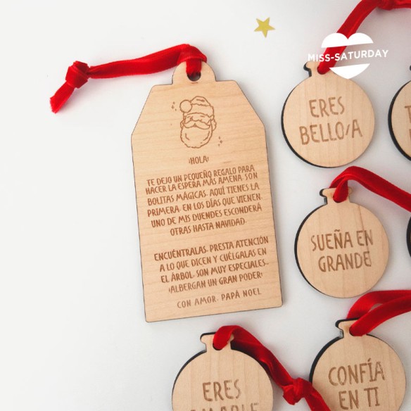 10 bolas mágicas de Papá Noel
