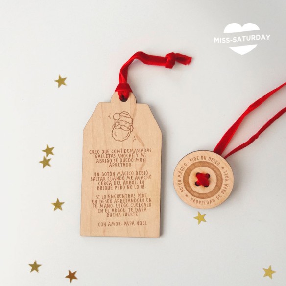 Botón mágico de Papá Noel