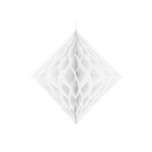 Diamante nido de abeja blanco