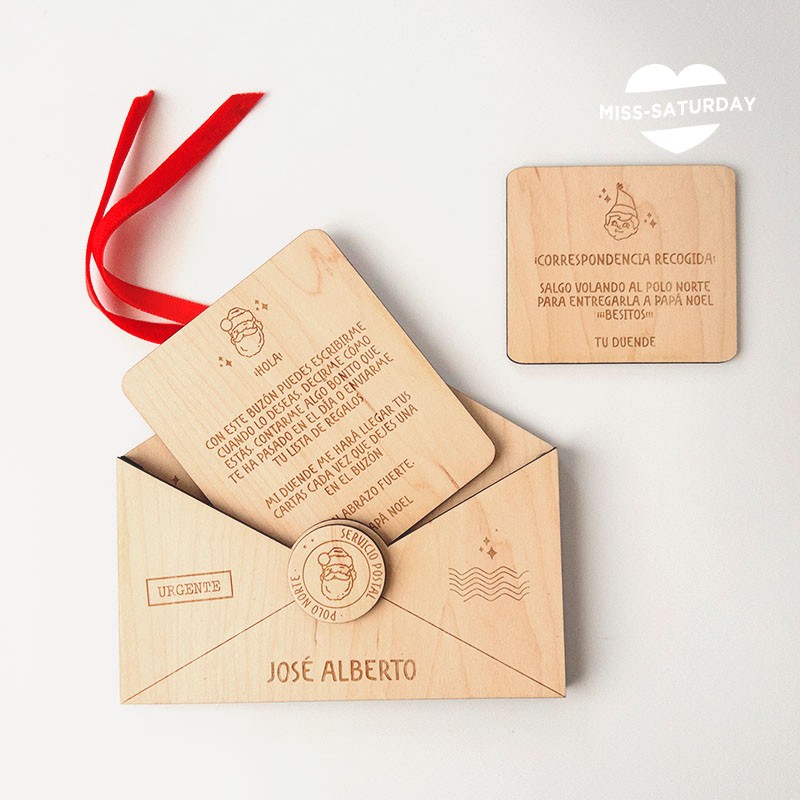 Buzón y Cartas de Papá Noel Buzón y Cartas de Papá Noel