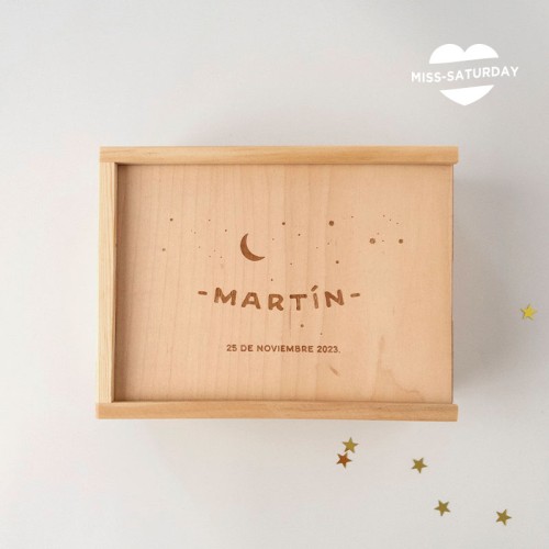 Caja en madera personalizada