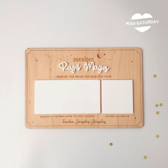 Tabla para los Reyes Magos
