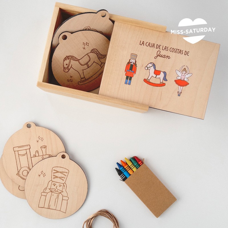 Caja del Cascanueces con bolas