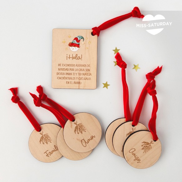 Juego de buenos deseos escondidos