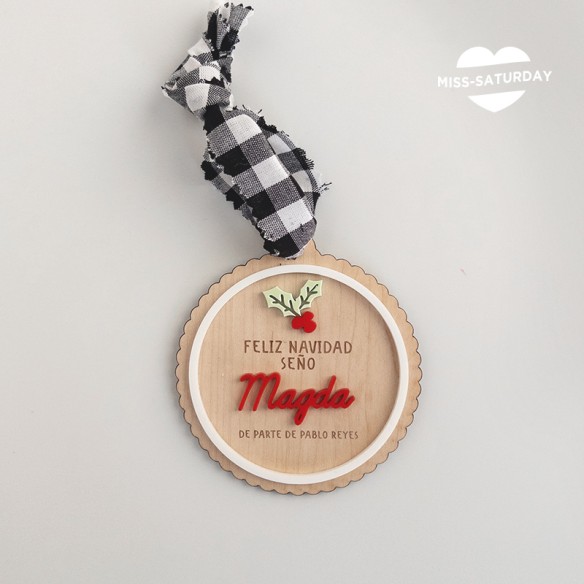 Bola de Navidad para maestras