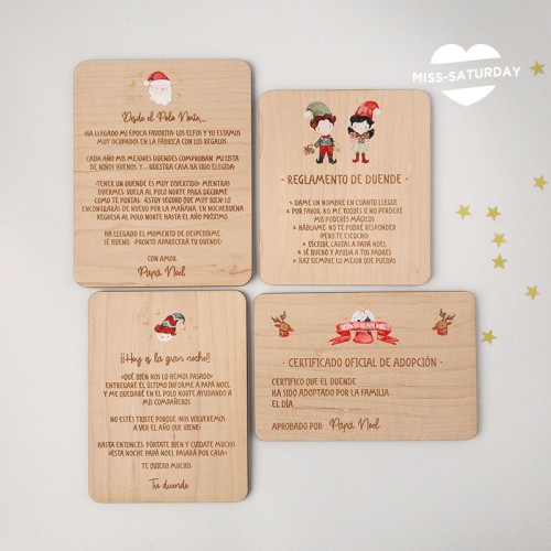 Pack cartas elfo