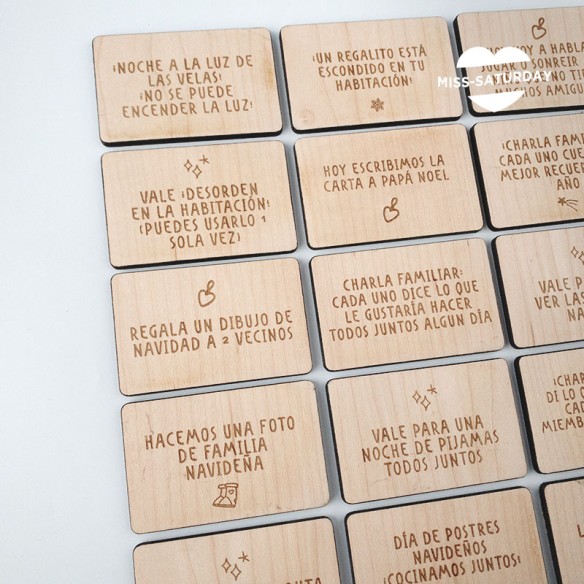 Actividades calendario de Adviento