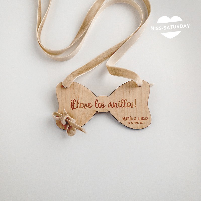Collar perro boda