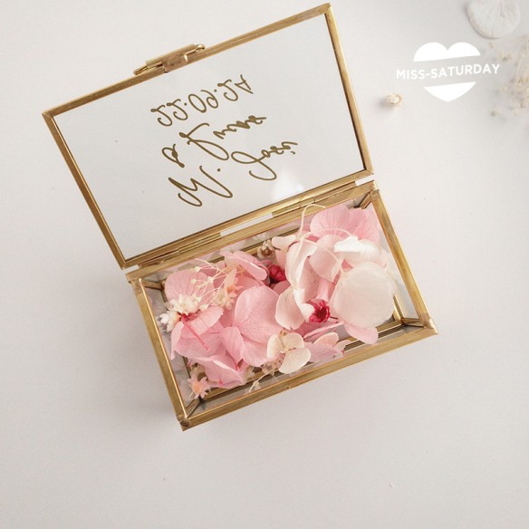 Caja porta alianzas person. Cléo