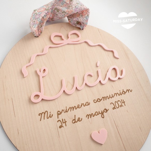 Cartel para silla del protagonista