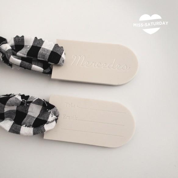 Identificador de maleta personalizado