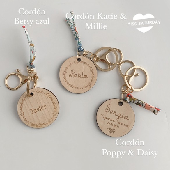 Llaveros personalizados, detalle de comunión