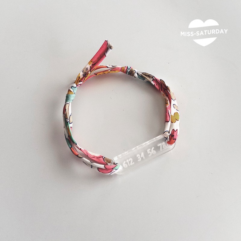 Pulsera identificativa niños