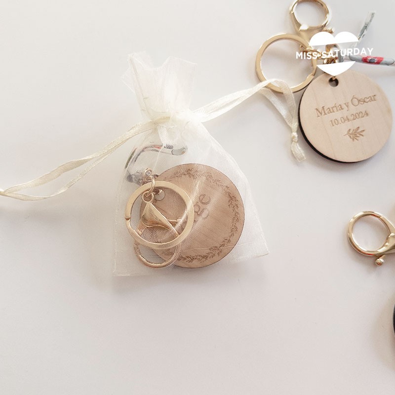 Llavero marcasitio boda