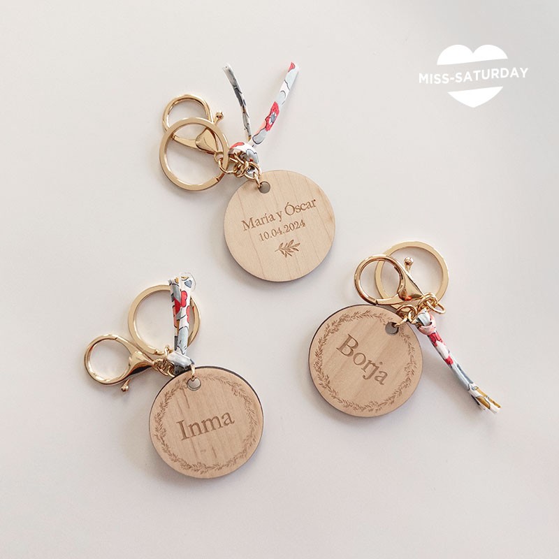 Detalle de boda - Llavero personalizado